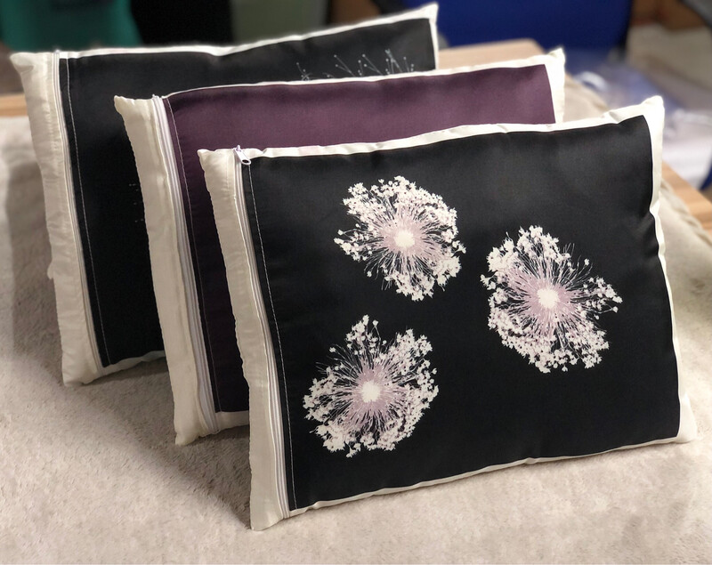 Ess Cushion Black 30cmx40cm 2pc throw pillows BLACK