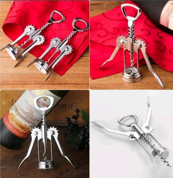 Wine bottle opener cork screw opener