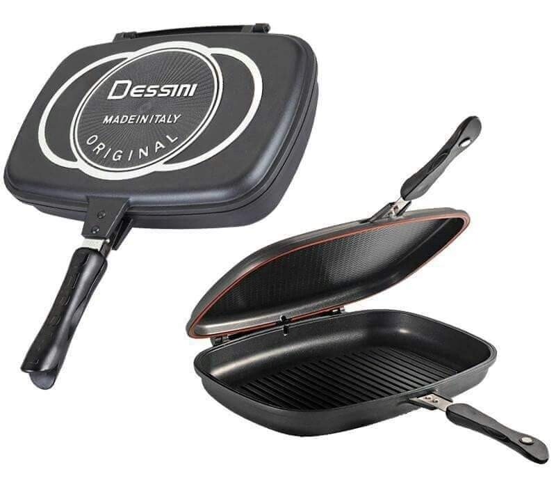 Dessini Double Grill Non-Stick Pan 32cm (1434) Sundabest