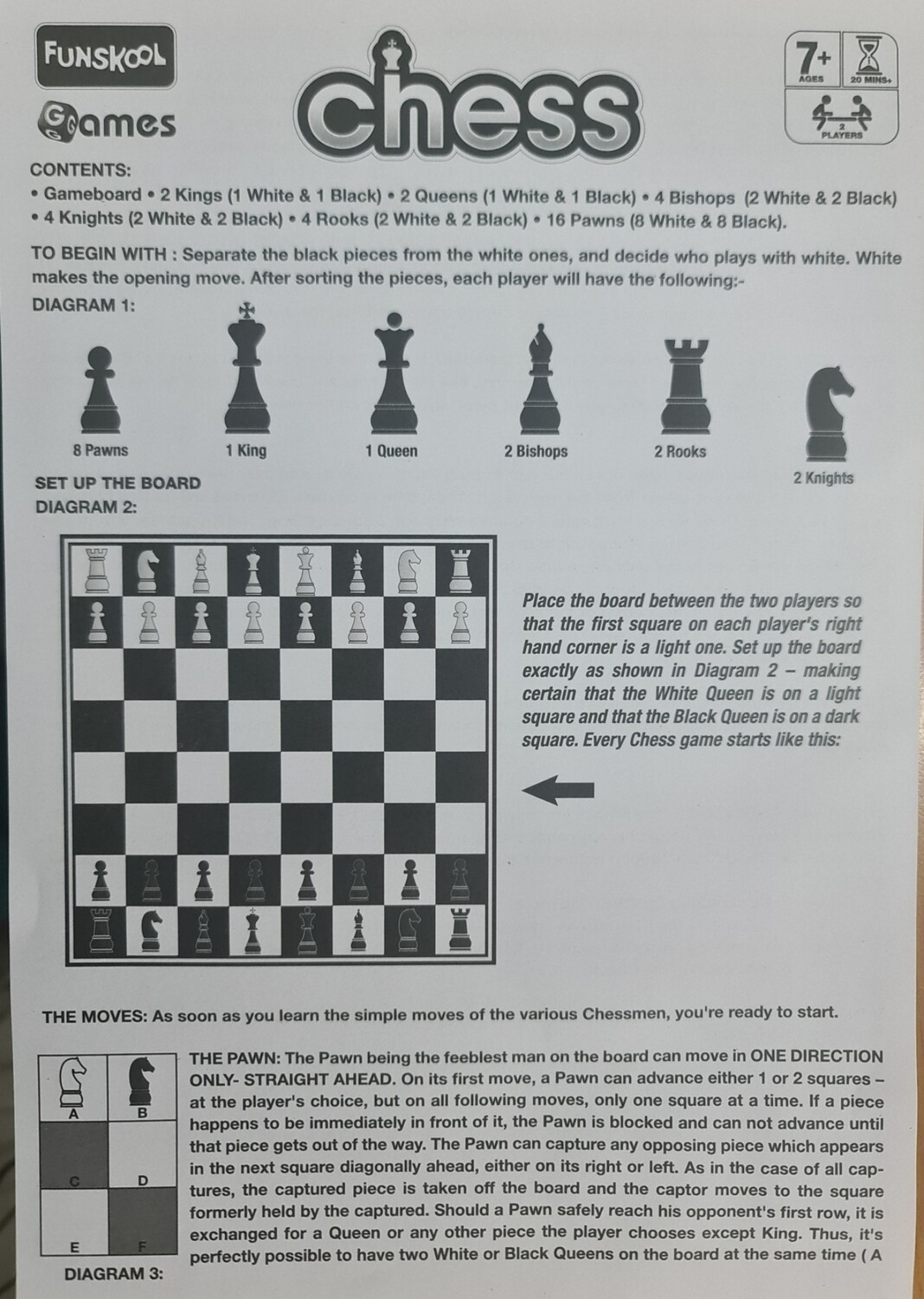 Funskool games Chess board
