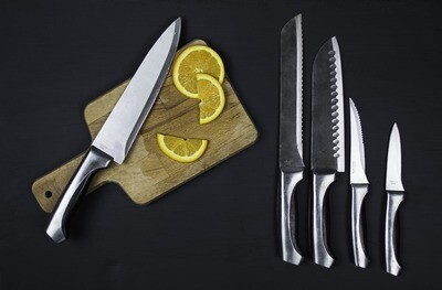 Kitchen Knives and Chopping Board Collection.