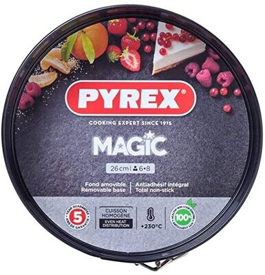 Pyrex Magic Non-Stick oven Baking Flan Pan 26