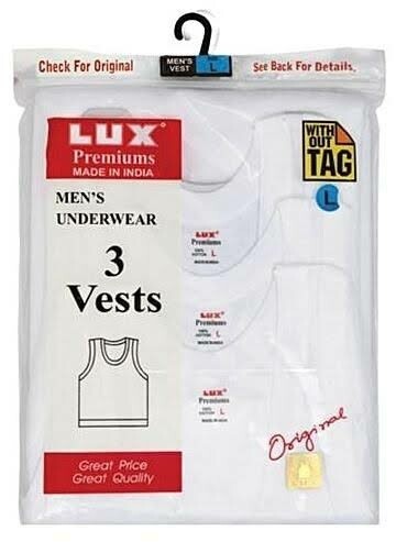 Lux Premiums vest 3 pack