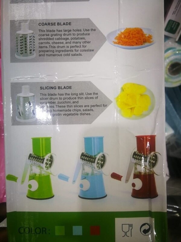 Potato Chipper with 3 Blades - Quick and Easy Potato Slicing for Perfect Chips