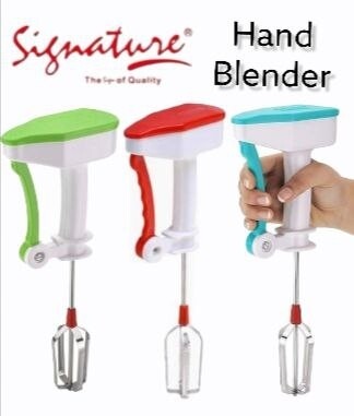 Signature Portable hand mixer blender easyflow