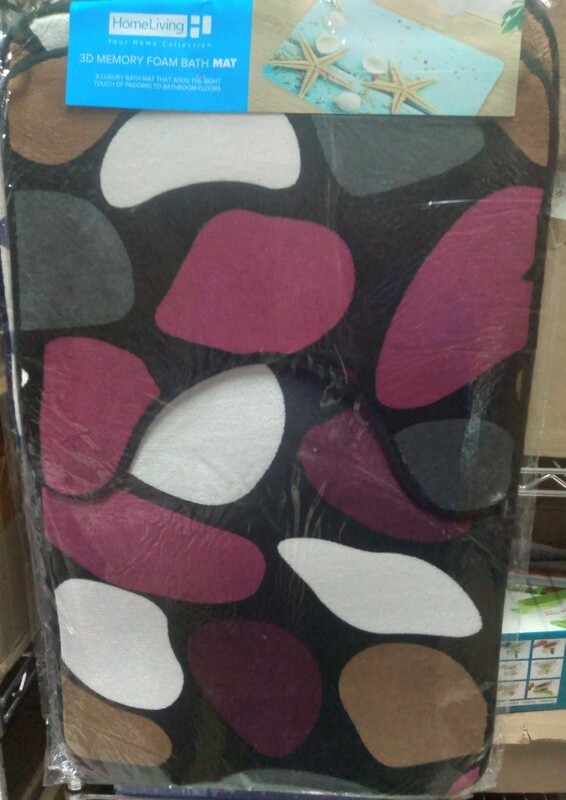 Memory Foam Bathroom Mat 2pc 45x75cm H/Living #0086