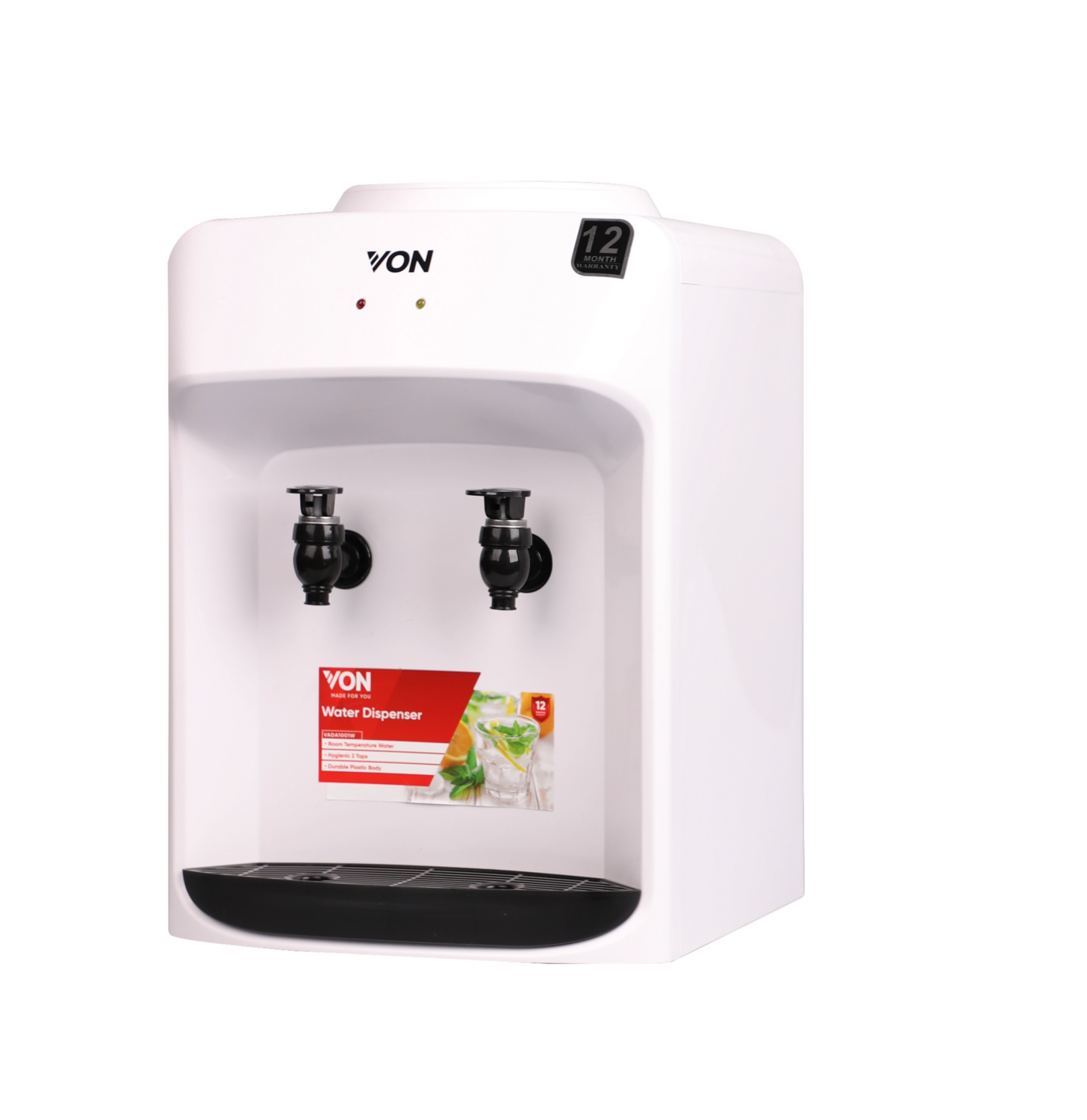 Von Hotpoint VADA1001W Tabletop Water Dispenser Normal - White