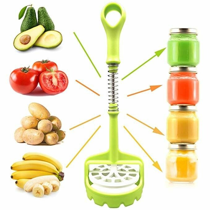 Potato Spring Masher - Effortless Potato Mashing for Smooth and Creamy Results