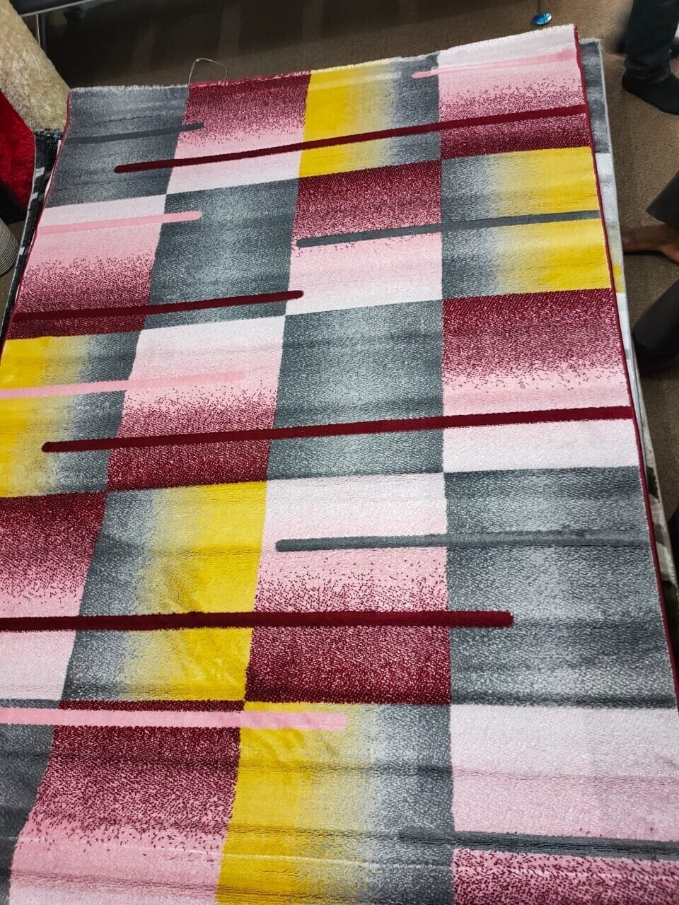 Paris large living room carpet size 7x10ft no1