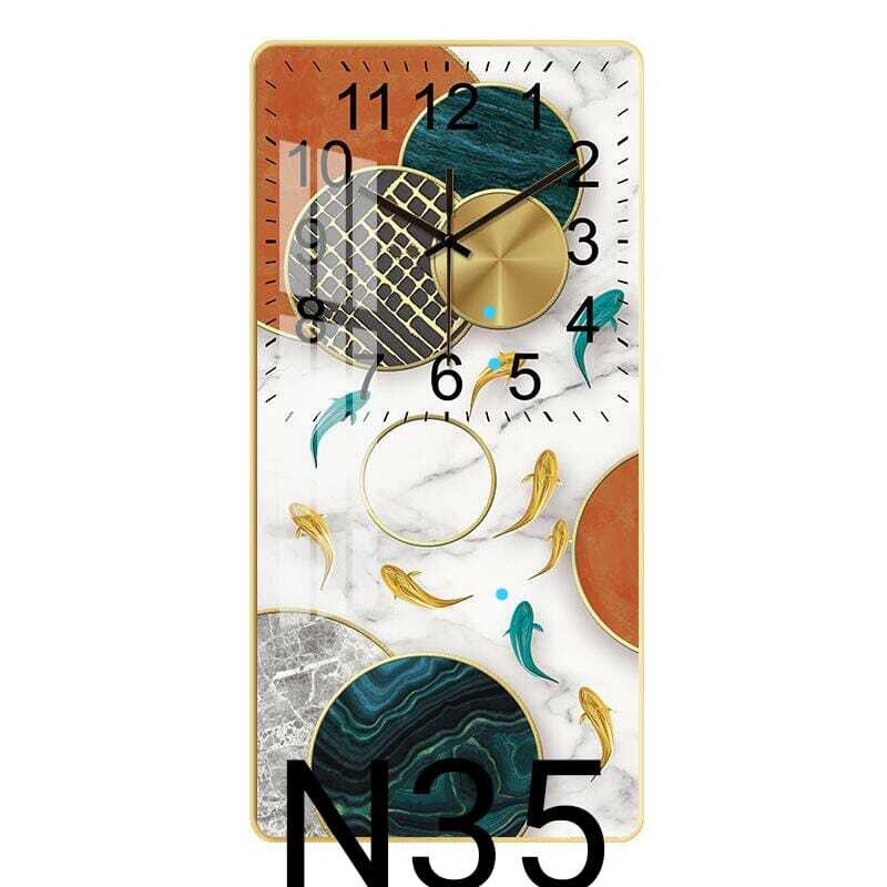 Warm home design wall clock  hanging home Deco 60*29.8cm Gift clock