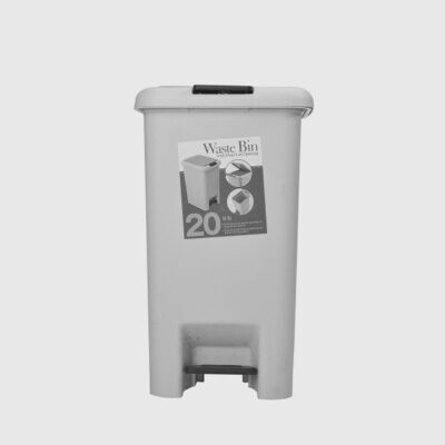 BA Push and Pedal Dustbin 20L trash can