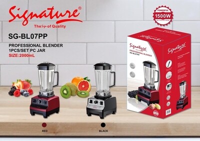 Signature professional commercial blender with 2L jar (1500w)