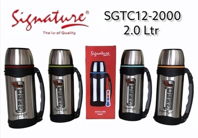 Signature unbreakable vacuum flask 2L SG-TC12 -2000
