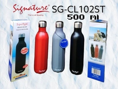 Signature unbreakable vacuum flask 500mL SG-CL102ST