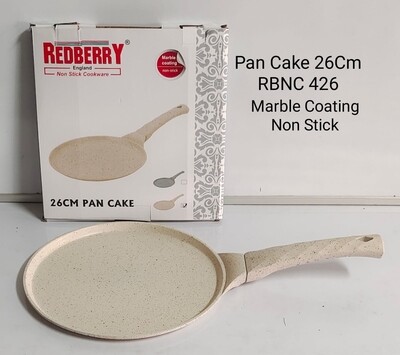 Redberry non stick marble coated chapati pan 26cm pan cake RNBC 426