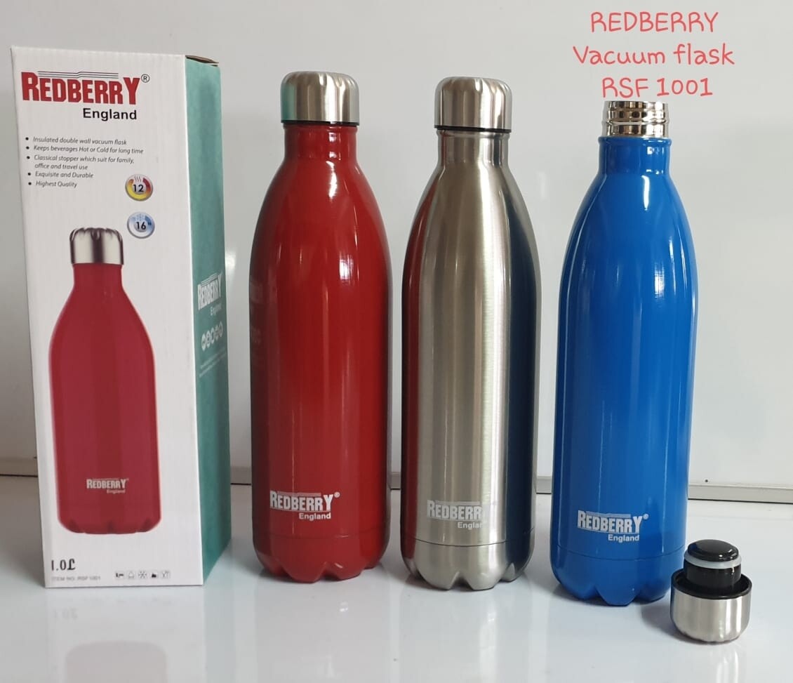 Redberry Unbreakable Vacuum Thermos Flask 1L Model RSF1001