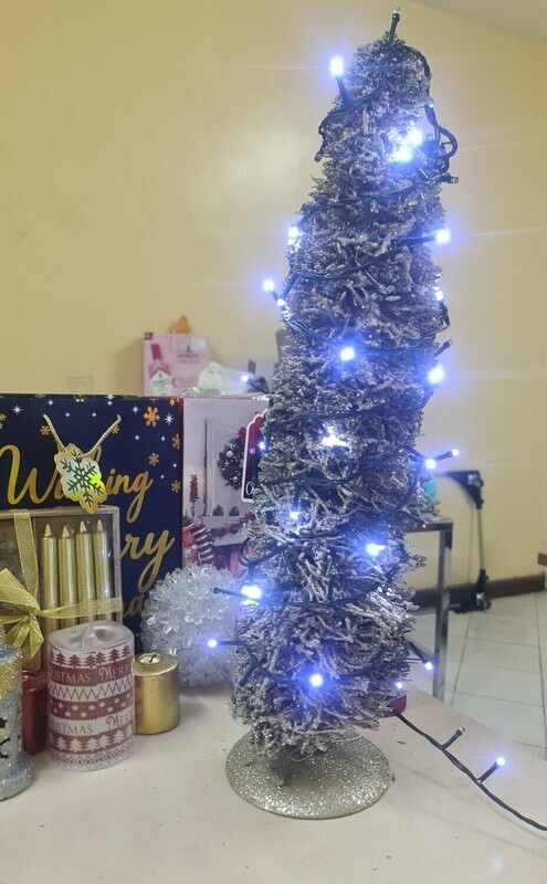 Christmas Tree Silver 60cm XM44A (without lights)