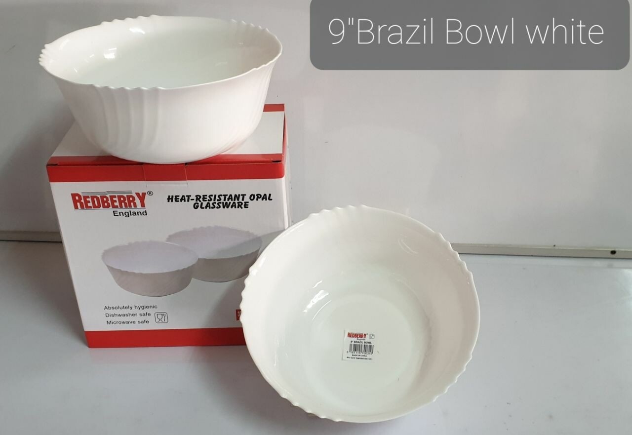 Redberry 9&quot; brazil soup bowl serving bowl 3pcs set
