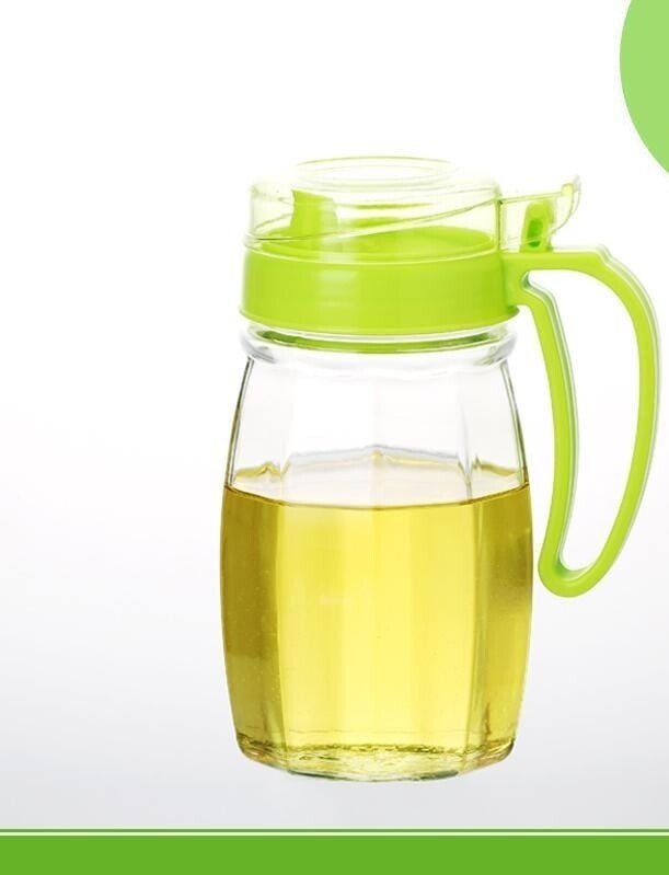 Glass oil dispenser jug container 600ml