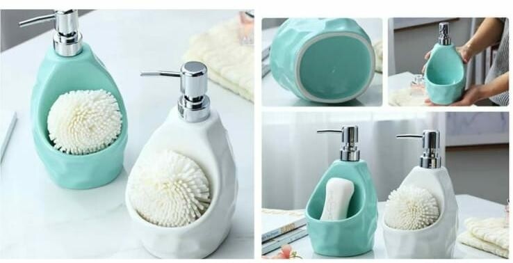 Ceramic handwash dispenser