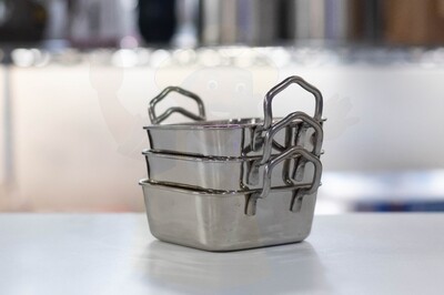 3pcs stainless steel sauce serving dishes |Gravy Dish