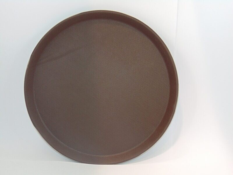 Bon Appetit Non Slip Tray Round 35cm black BA46BL