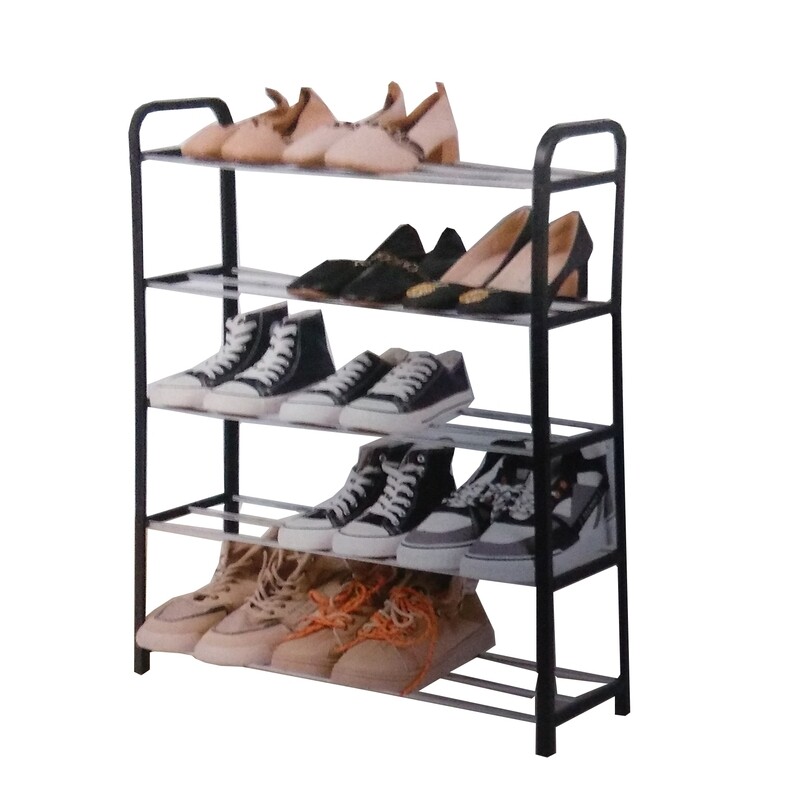Decor 5-Layer Shoe Rack CLD5R - Available in White or Black