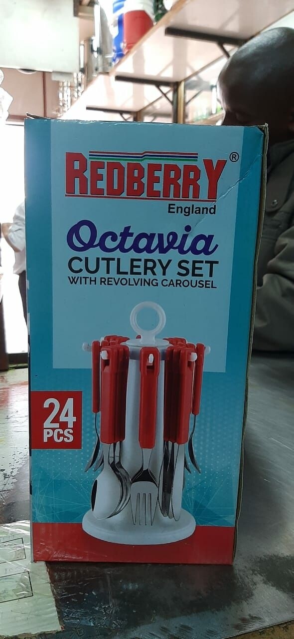 Redberry octavia 12 pcs cutlery set