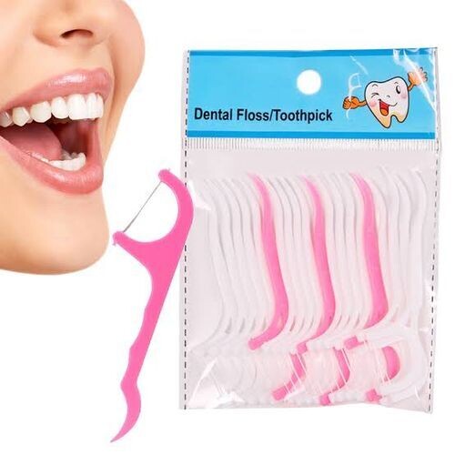 SY Fashion Classic Dental Floss Pick Toothpick Interdental Cleaner Tooth Pick Flosser 20pcs