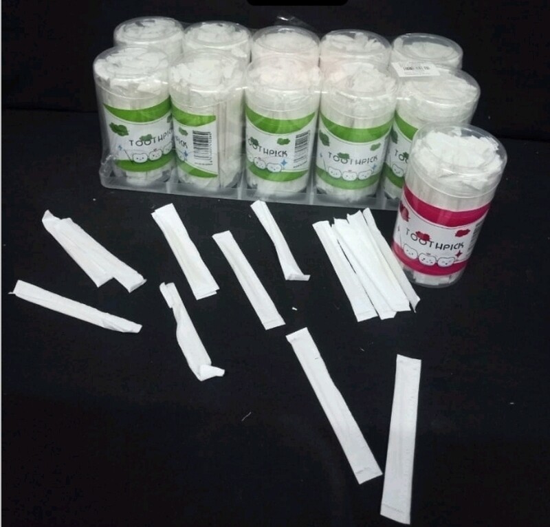 SY Hygienic toothpick 100pcs in pack Single packed