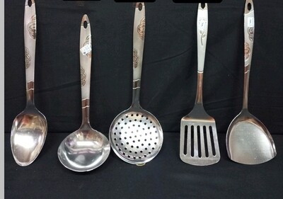 Sungura heavy stainless steel kitchen spoons set. 13