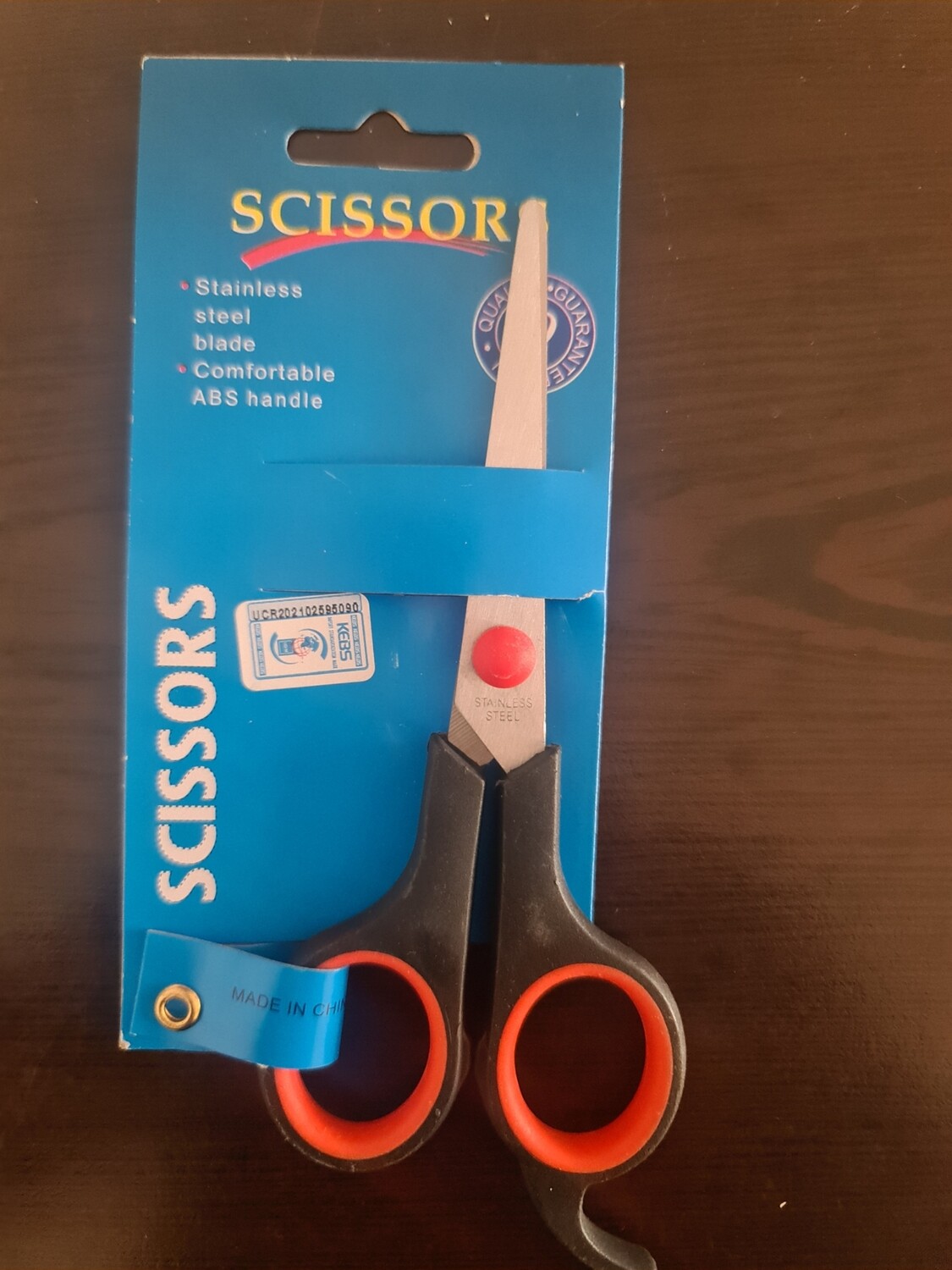 Scissors 6″ with Black Handle 230780