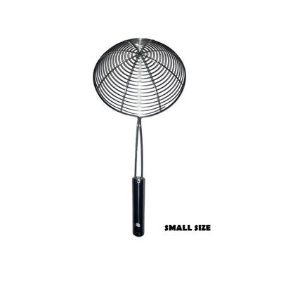 Mesh skimmer 16cm kitchen strainer. Deep Frying spoon (handle length 18cm)