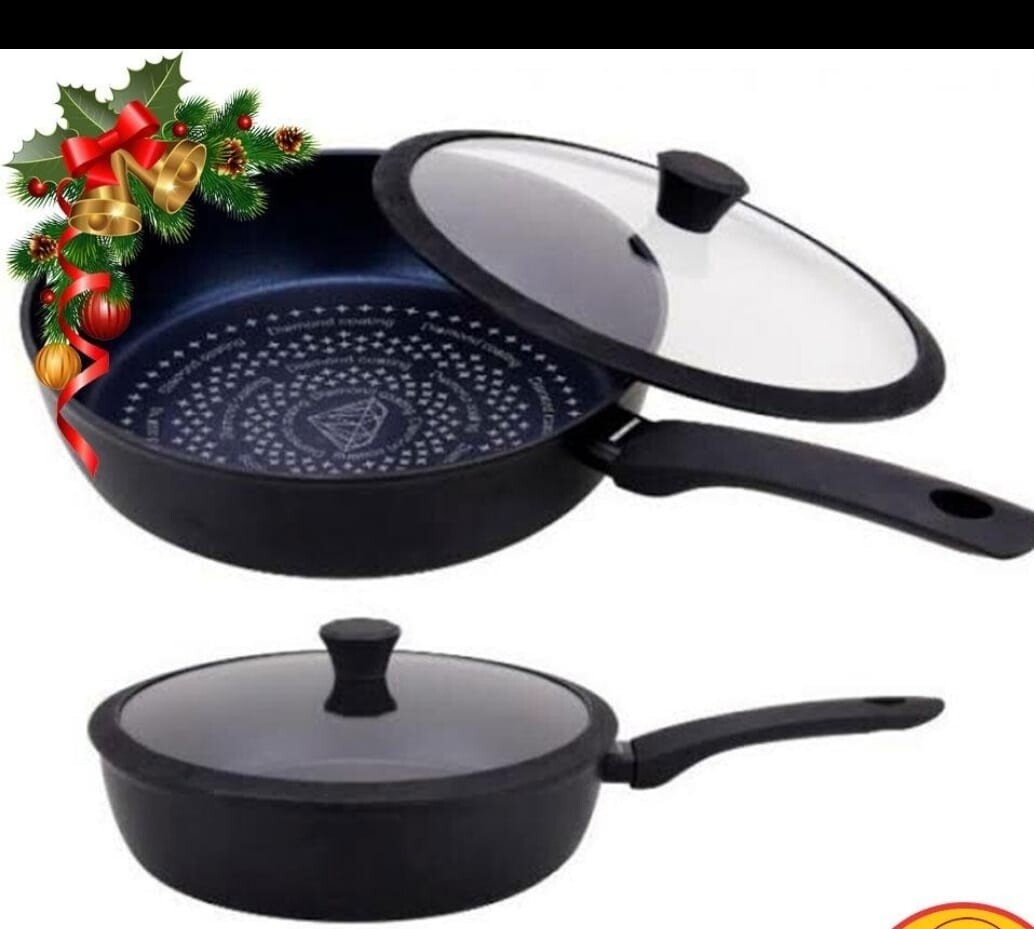 Edenberg 24cm deep pan with lid EB 3491