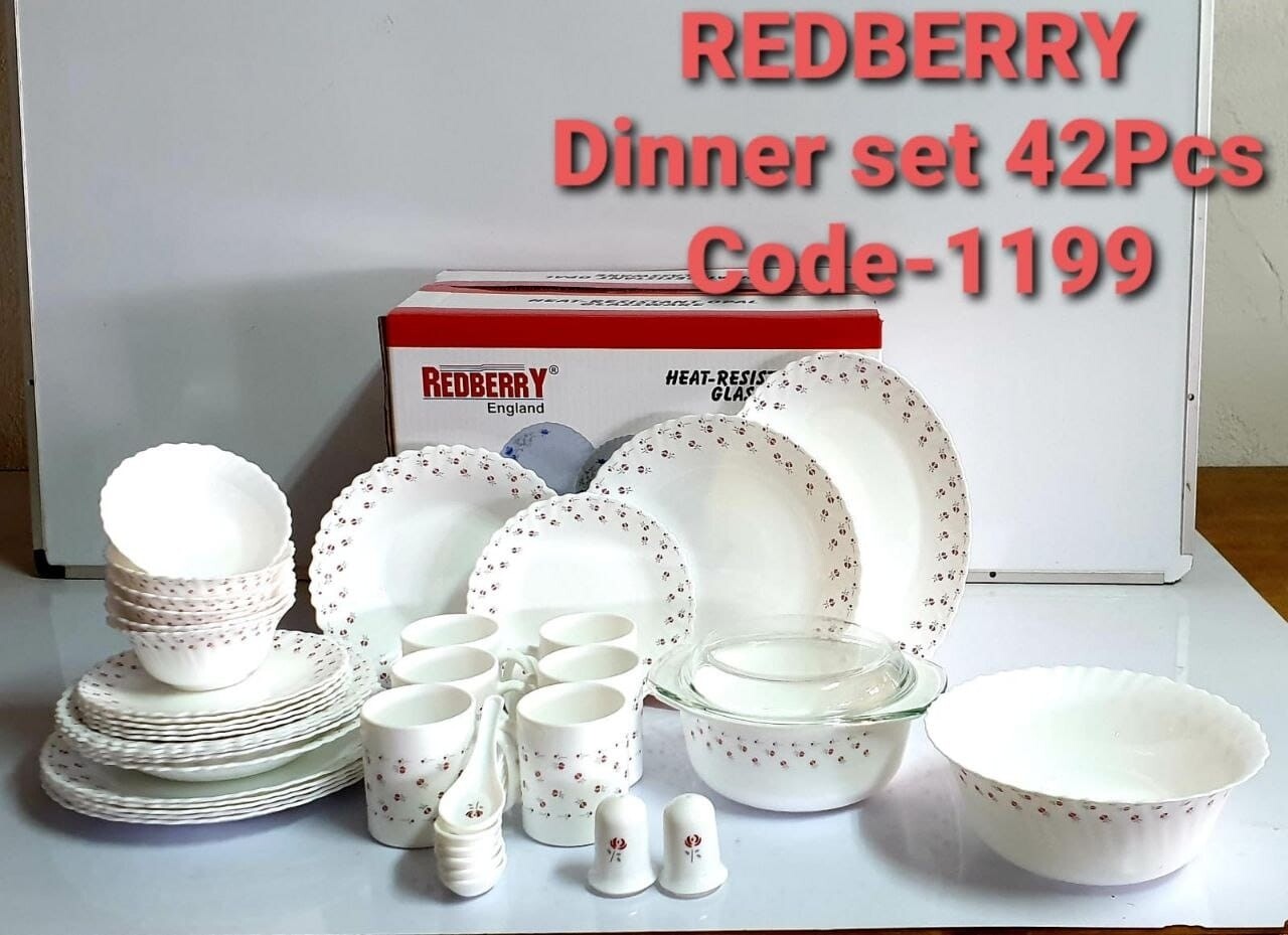 Redberry 42pcs dinner set no. 1199