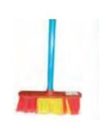 Nova Plastick Stick Broom with 120cm handle for Cleaning Bathroom, Toilet 150gms.