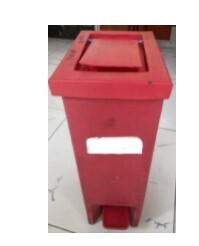 SANITARY PEDAL BIN, IDEAL FOR LADIES WASHROOMS