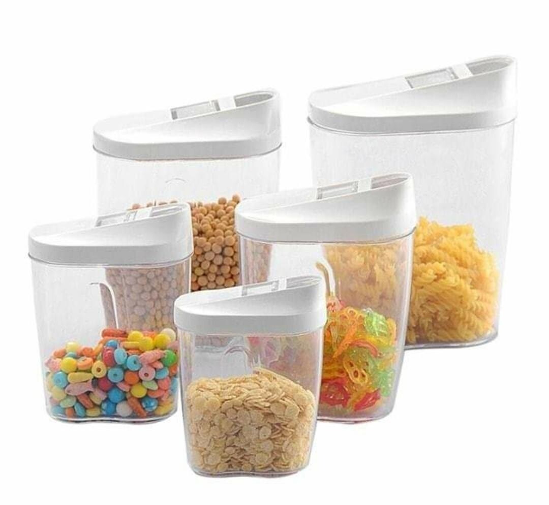 Plastic storage container 10pcs (1460ml 960ml 760ml 480ml 300ml)