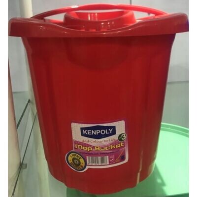 Kenpoly Mop bucket with pour sprout RED. NO3