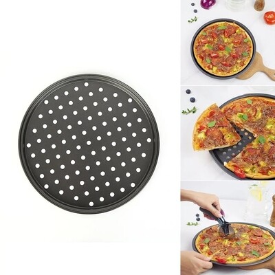 Generic Pizza pan with holes 31cm. Pizza screen