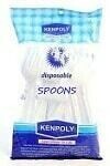 Kenpoly Disposable Tea Spoons - 25 Pieces Pack