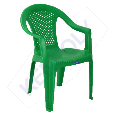 Kenpoly Chair 2008 H790 x W490 x L445 mm Green