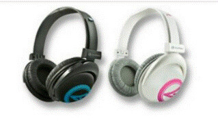 CLiPtec White Stereo Headphone CL-HST-BMH718-WH - Premium Audio Excellence in Style
