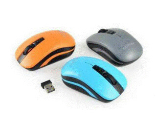 CLIPTEC VIVID 2.4GHz WIRELESS MOUSE BLUE. CL-MOU-RZS848-BL