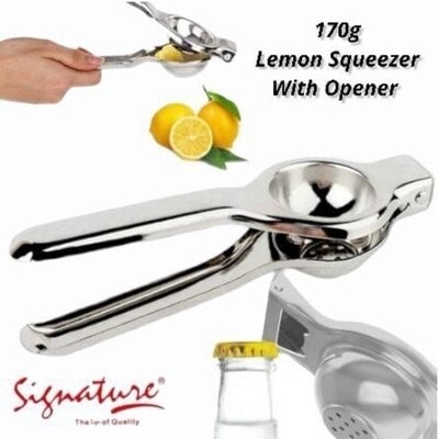 Signature lemon squeezer with opener 170g