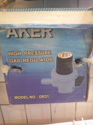 High pressure gas regulator (for 13kg) + 2m Gas Pipe