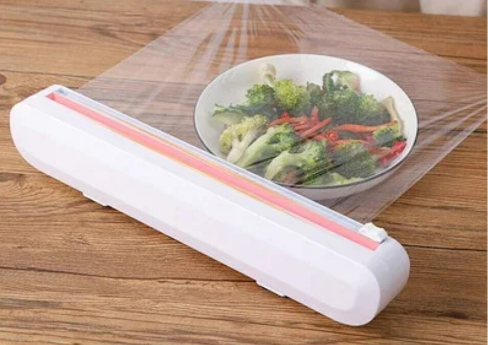 Kitchen Plastic wrap dispenser. Size: 37*6.2*5.2cm