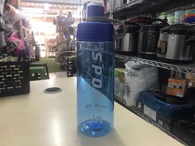 Sports clear water bottle 1000ml