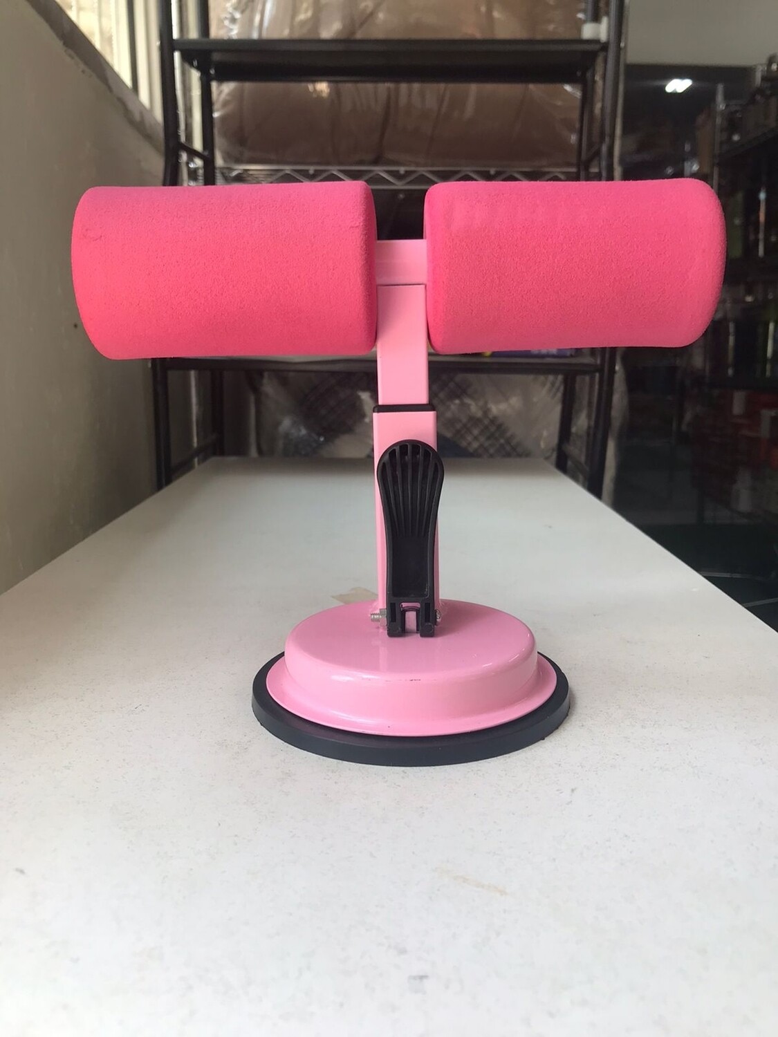 Portable Self-Suction Sit Up Bar Assistant Workout Fitness Exercise Equipment Bench Suction Home Gym Muscle Training JY-SUB270 S