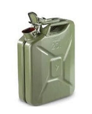 Generic Steel Fuel Can 20 Litres Jerry can
